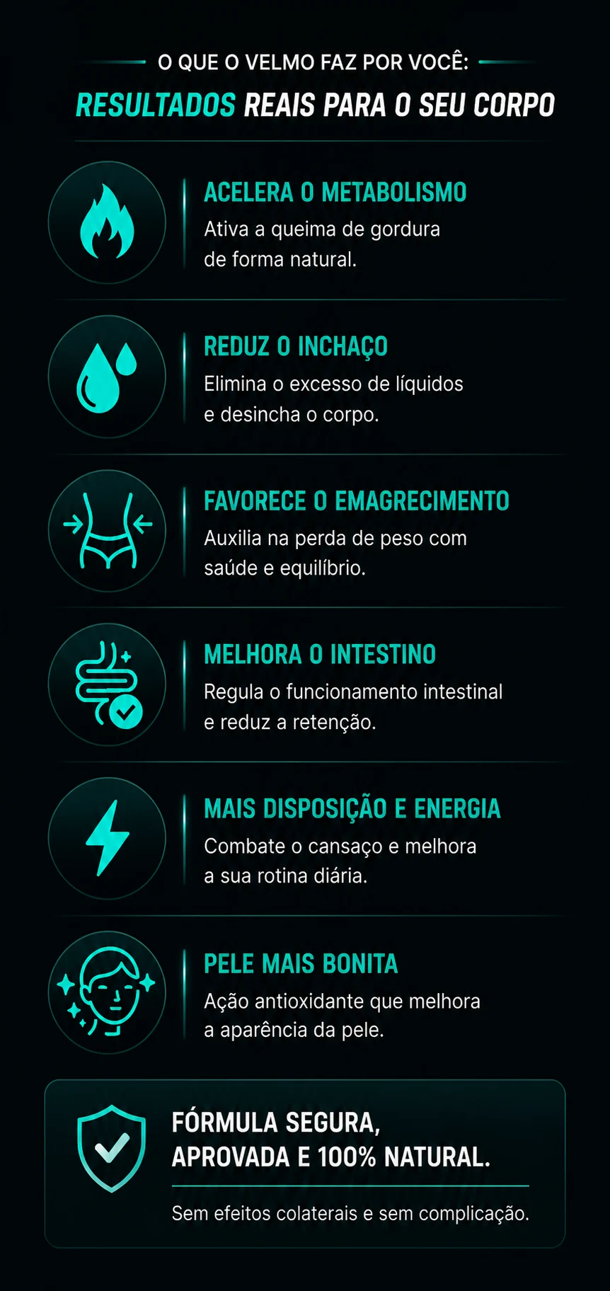 Velmo Black emagrecimento rápido